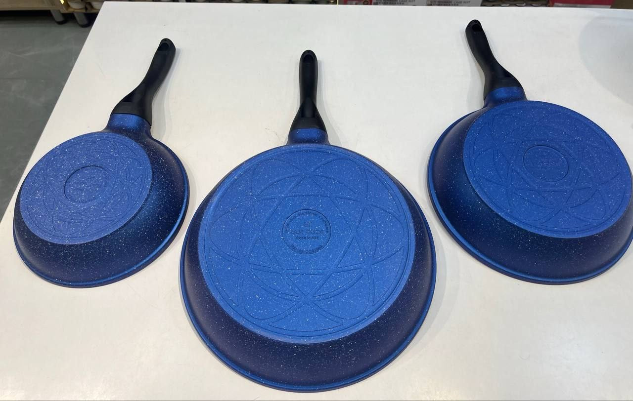 طقم مقلاية  جيرانيت 3 قطعة