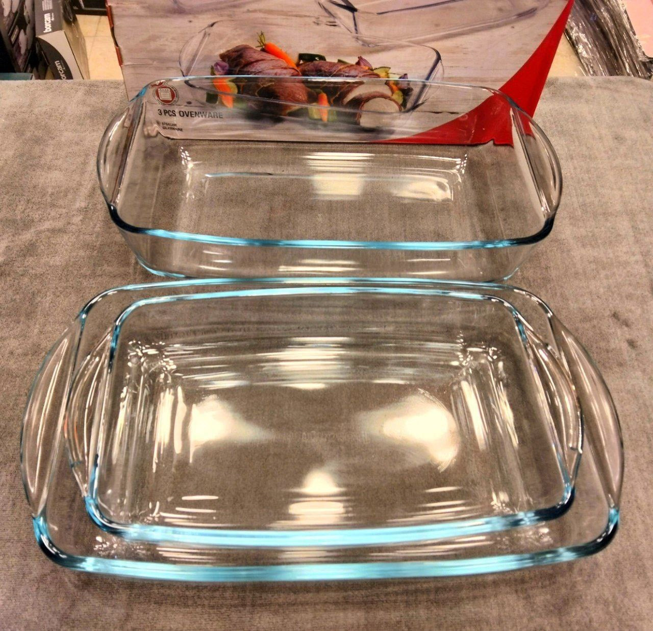 طقم طاجن بيركس حراري