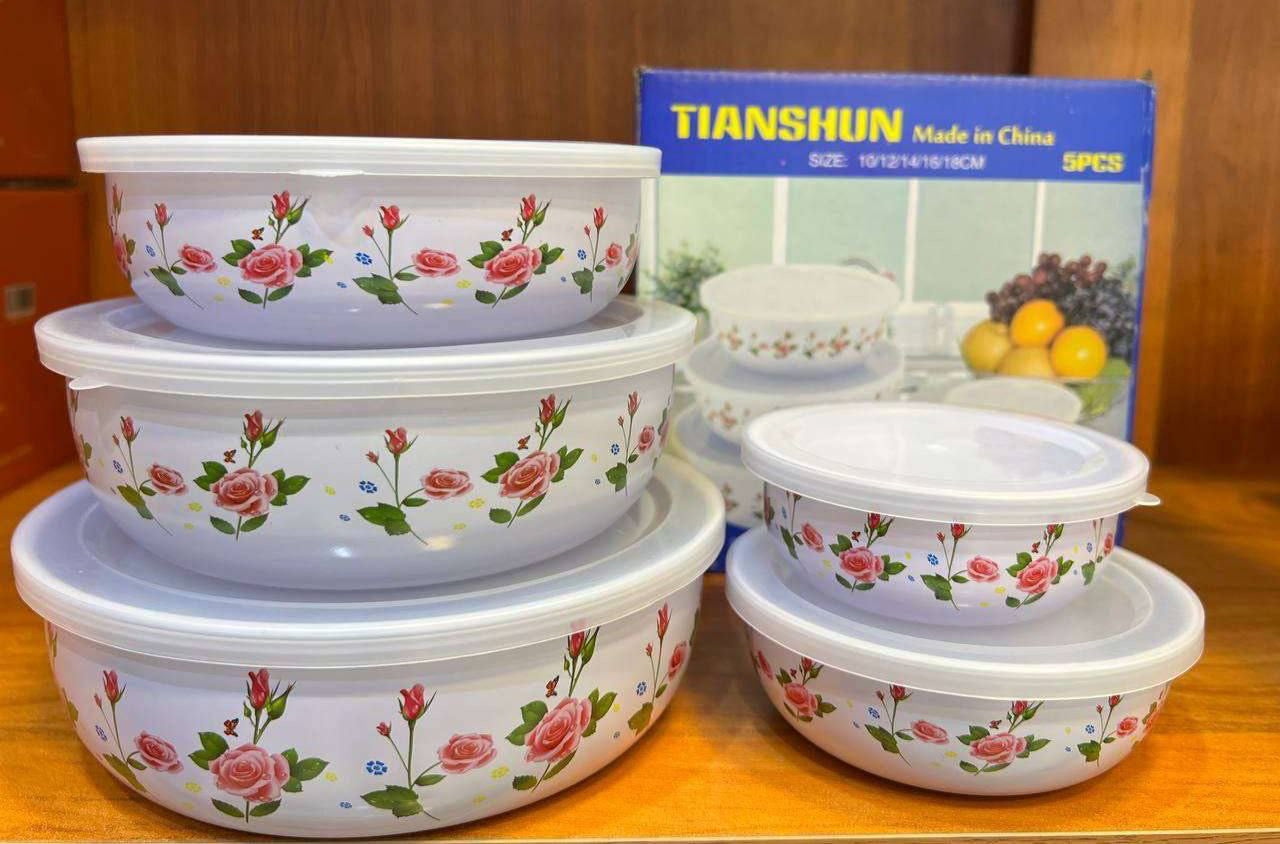 طقم حلة صاج ملون 