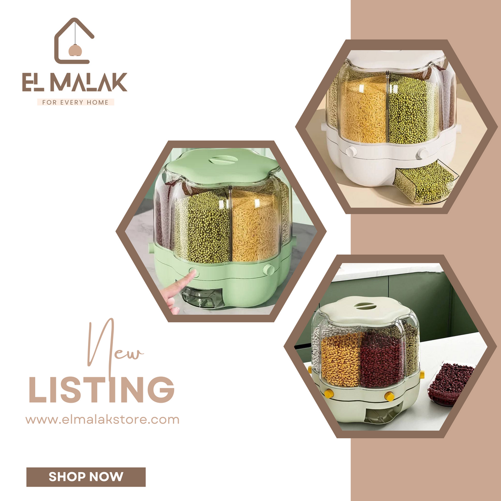 ديسبنسر بقوليات كريستال 360