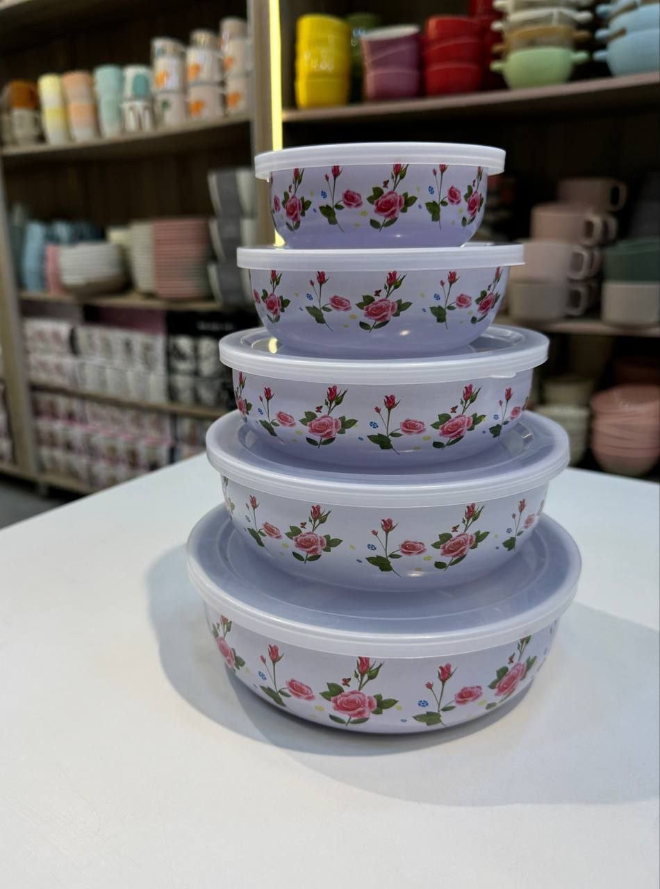 طقم حلة صاج ملون 