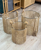 طقم باسكت الخوص IKEA التريندي 💥