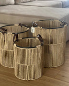 طقم باسكت الخوص IKEA التريندي 💥