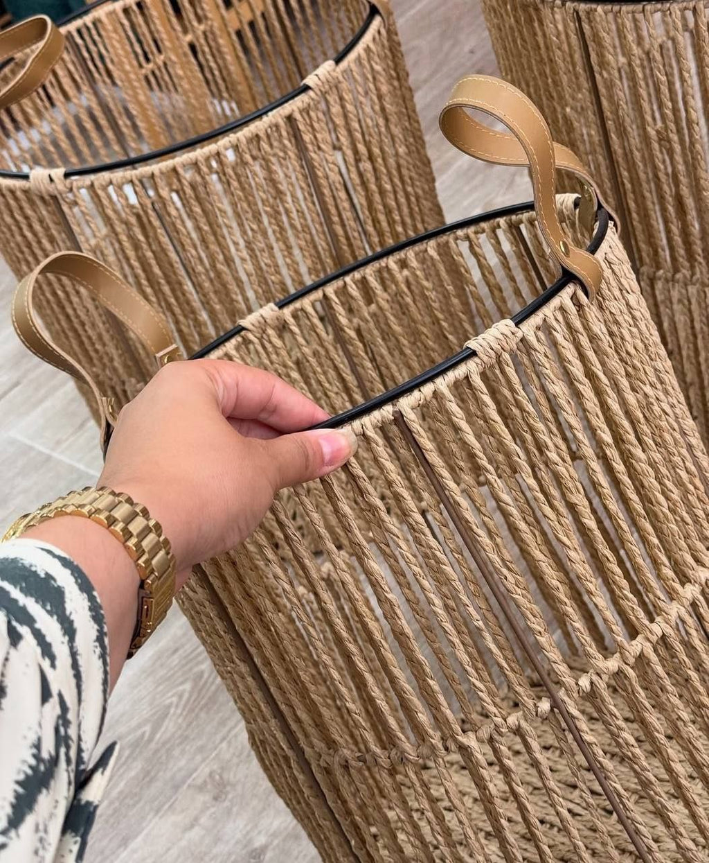 طقم باسكت الخوص IKEA التريندي 💥