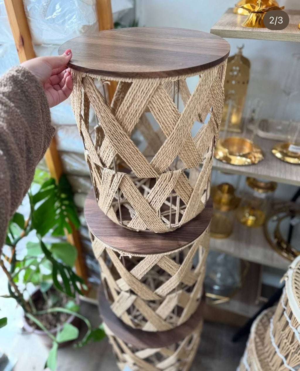 طقم باسكت الخوص IKEA التريندي 💥