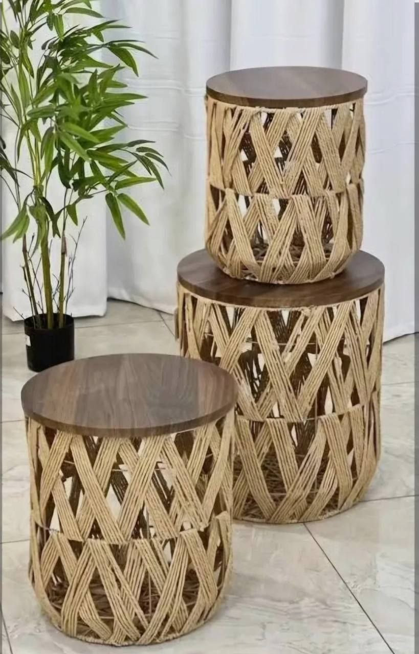 طقم باسكت الخوص IKEA التريندي 💥