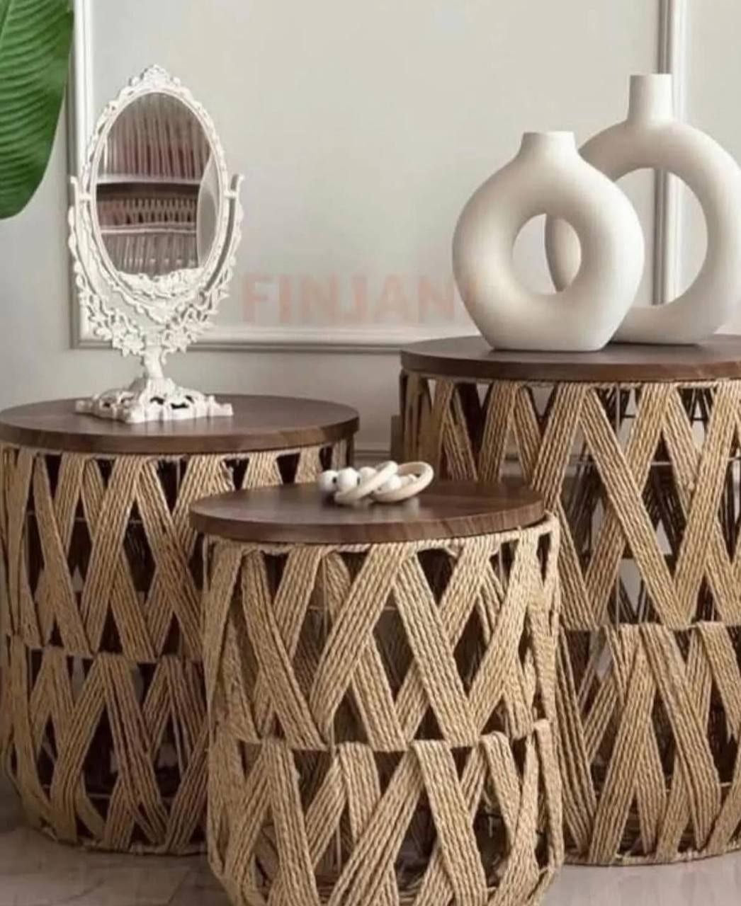 طقم باسكت الخوص IKEA التريندي 💥