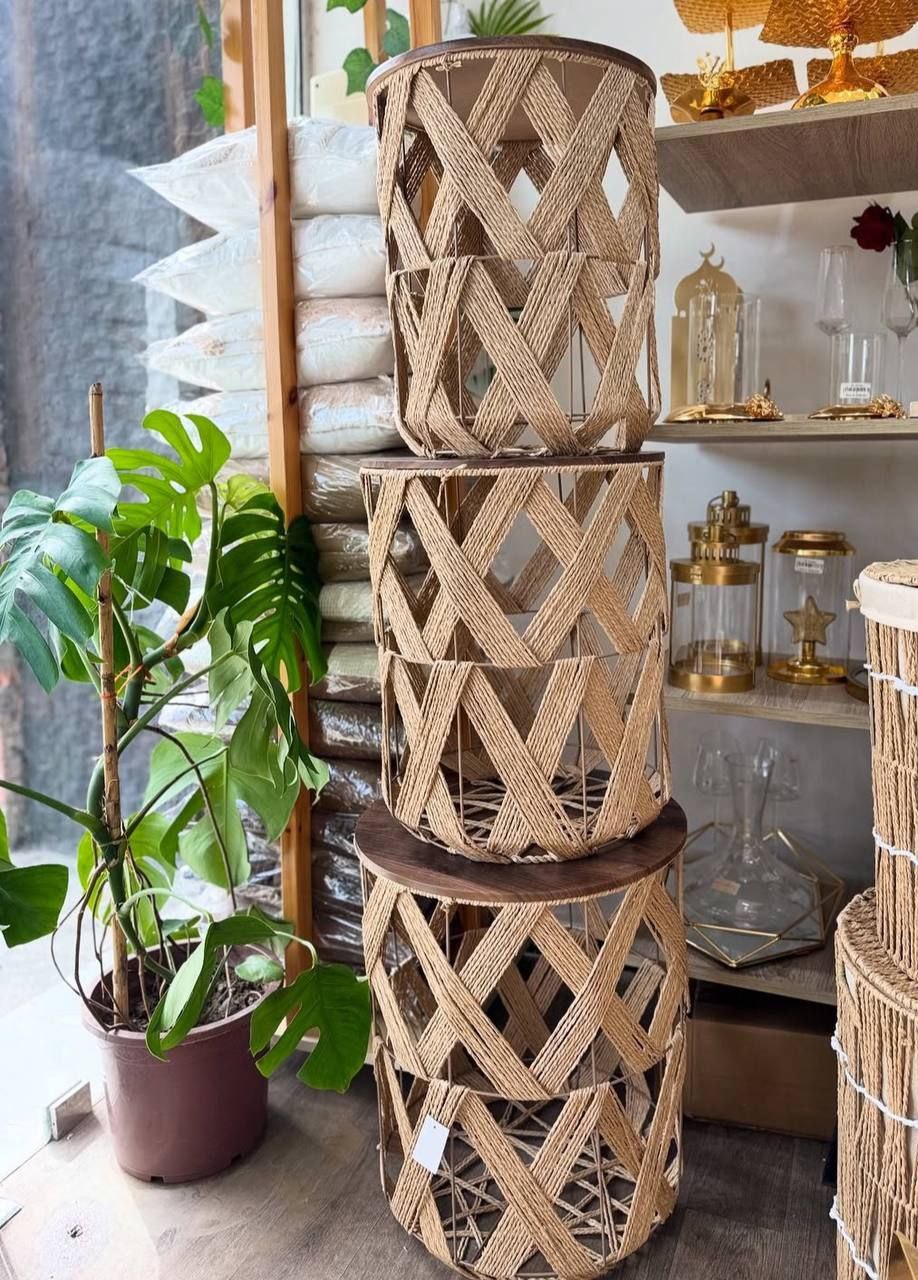 طقم باسكت الخوص IKEA التريندي 💥