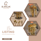 طقم معالق تقديم و ضيافة علي استاند