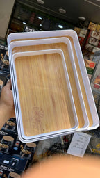 طقم صواني تقديم ميلامين