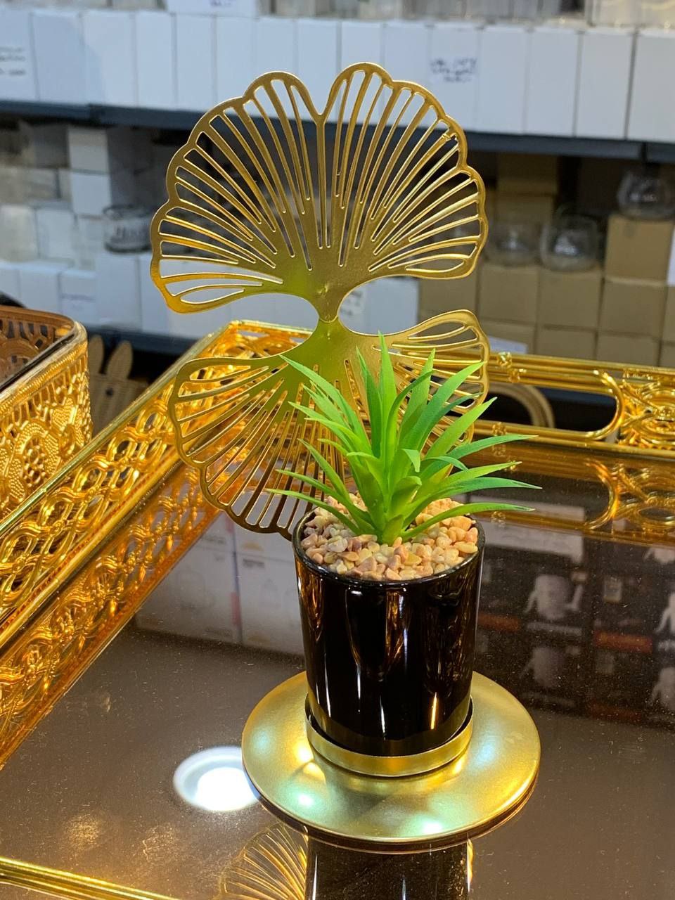 ديكور زرع معدن