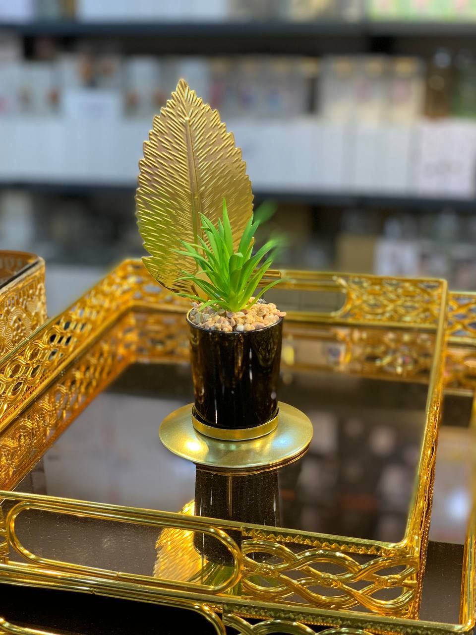 ديكور زرع معدن