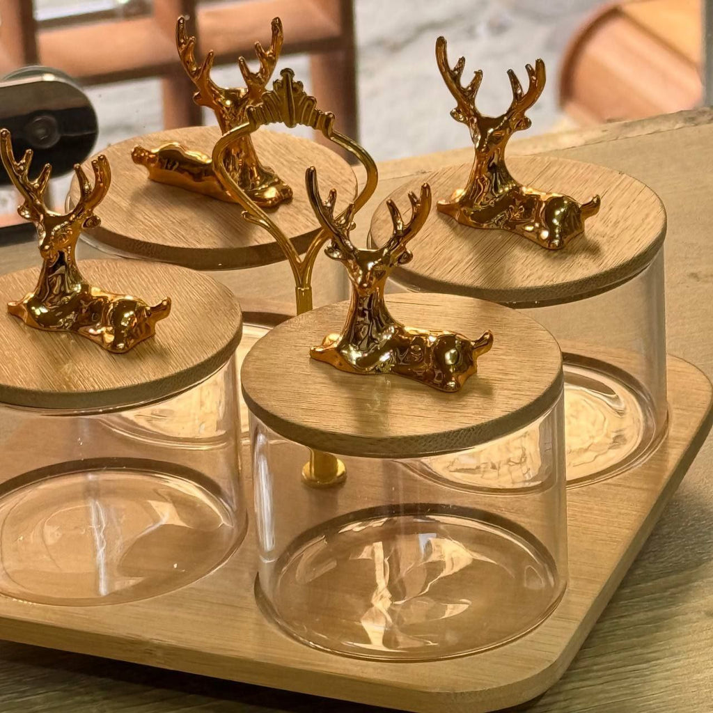 طقم توابل غزالة 4*1🦌