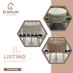 كرسي بوف خوص شيك جدا