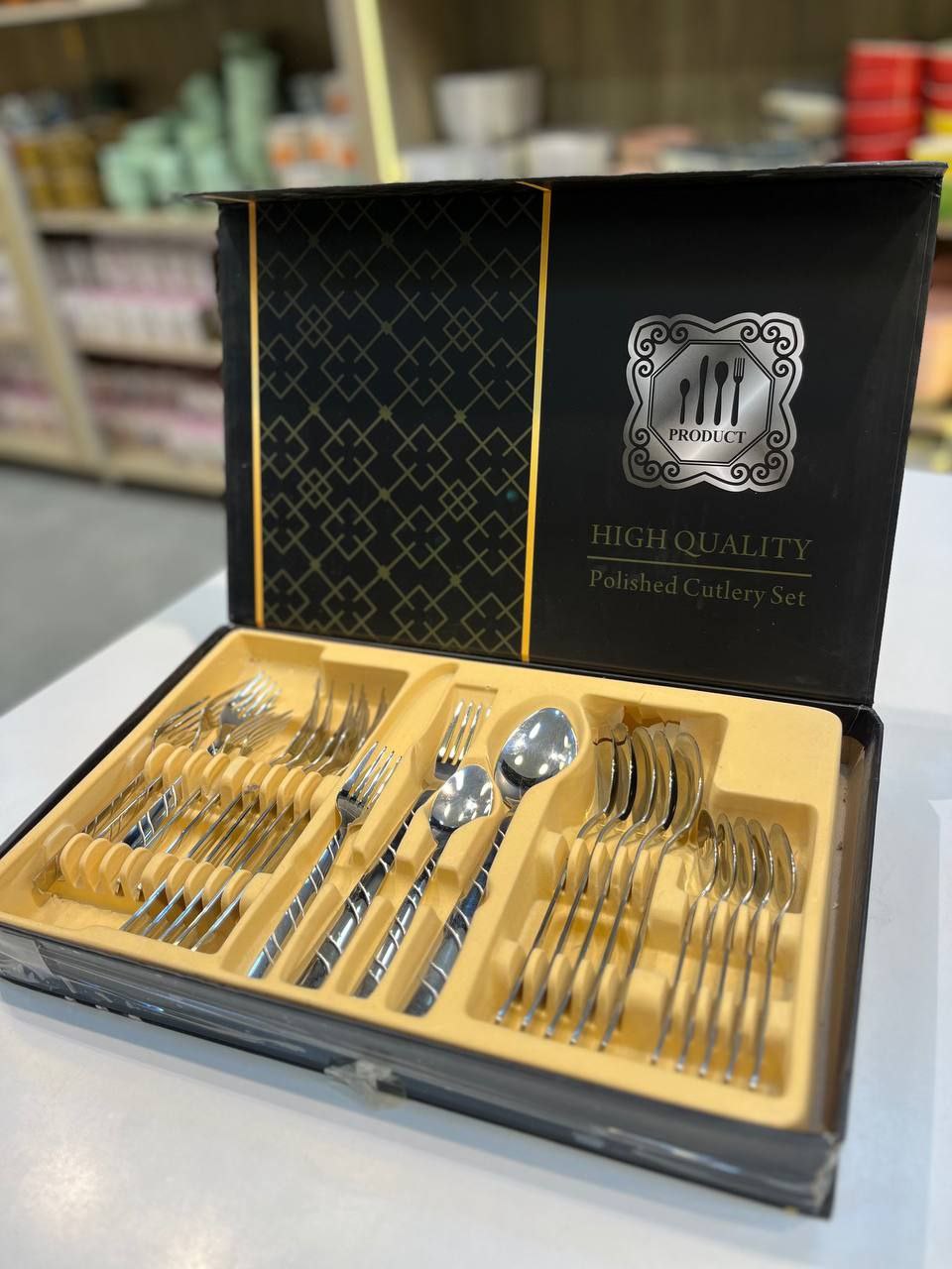 طقم معالق 24 ق