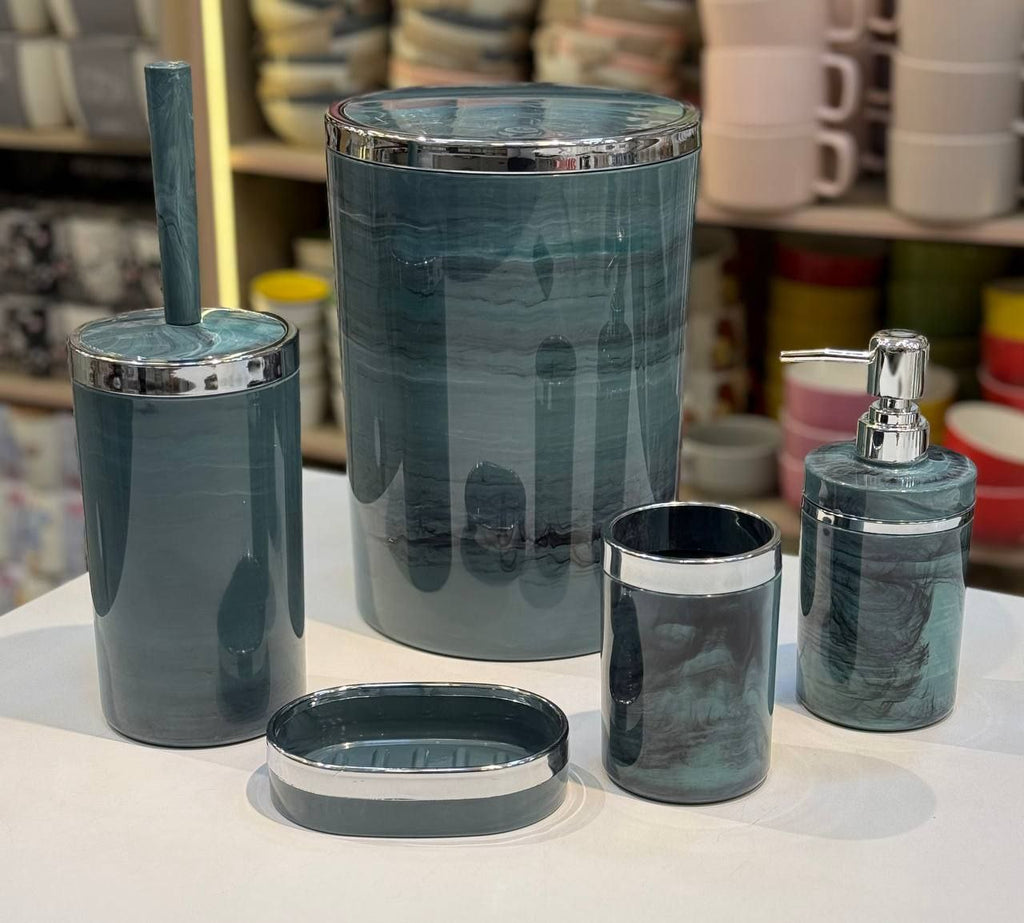 طقم حمام اكريليك معالج ضد الكسر