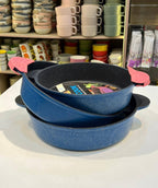 طقم صواني جيرانيت 3 قطعة