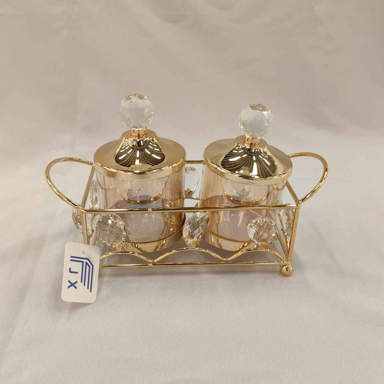 طقم كاندي كريستال قاعده معدن كريستال