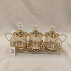 طقم كاندي كريستال قاعده معدن كريستال