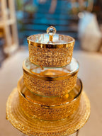 طقم بنبونيره زجاج مدور