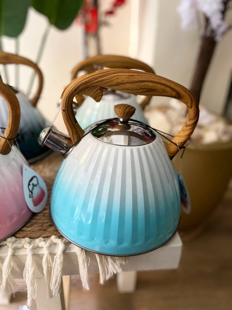 براد استانلس ستيل بيد خشب