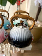 براد استانلس ستيل بيد خشب