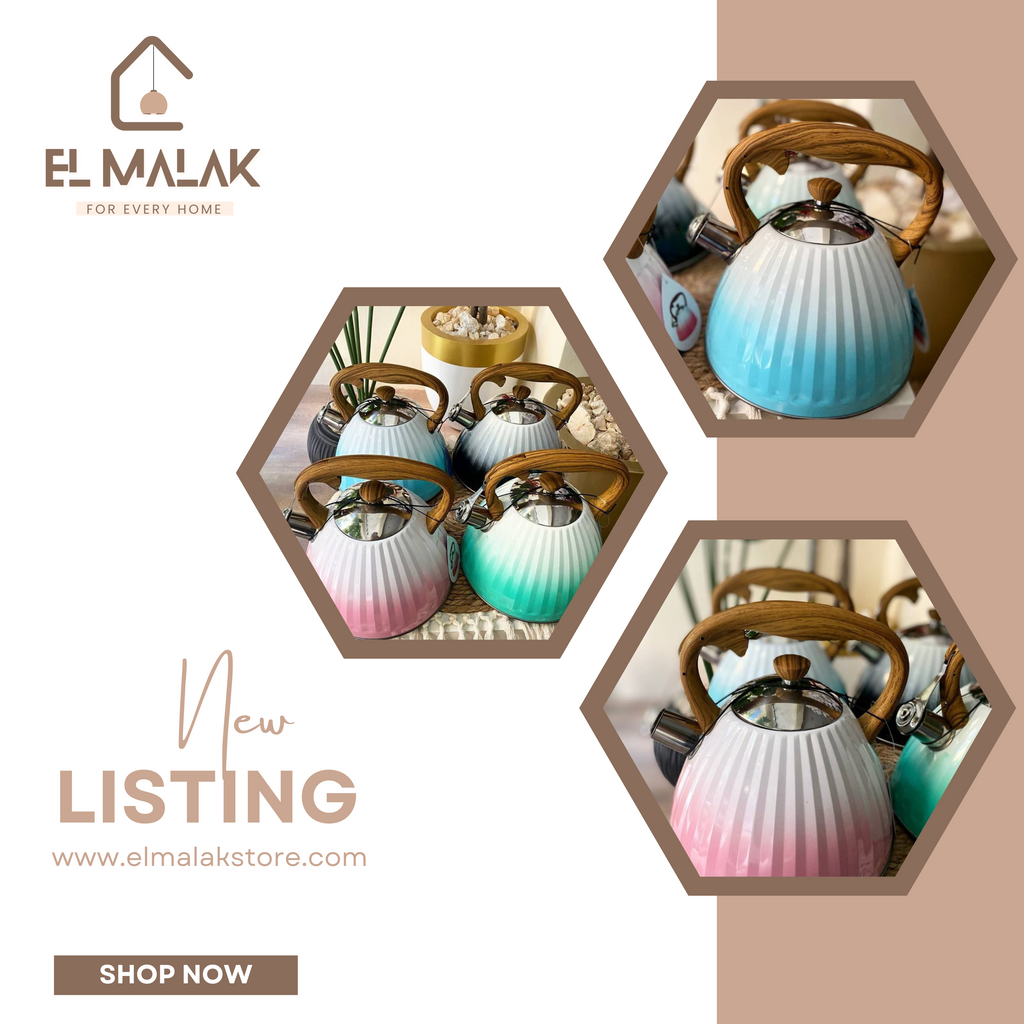 براد استانلس ستيل بيد خشب