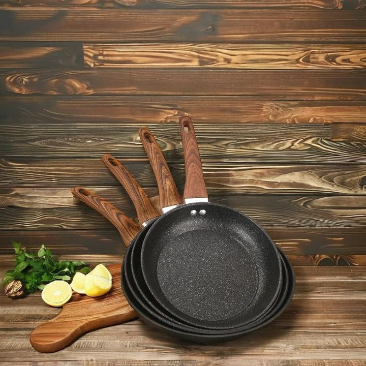 مقلاة غير لاصقه من الجرانيت عالي الجوده