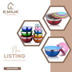 طقم عجان استانلس