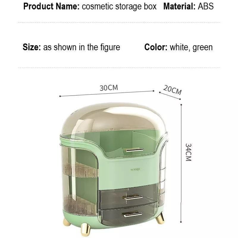 بوكس منظم مكياچ ضد الكسر